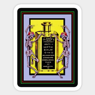 Eau de Embalming Perfume for the Living Dead Sticker